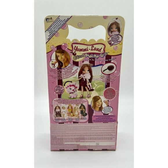 Yummi Land Soda Pop Girls Carrie Cherry Creme & Betsy Bubblegum Bunny Damaged - Picture 2 of 7